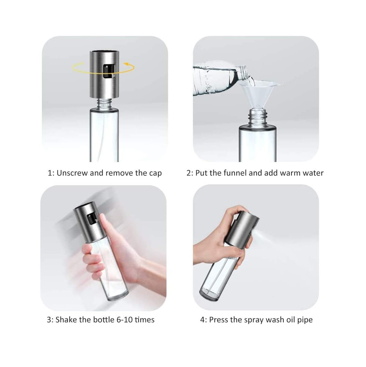 Miniatura 5 de Botella Dispensador Spray de Aceite